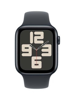 Apple Watch Se Gps  Cellular 44Mm Midnight Aluminium Case With Midnight Sport Band  Sm Black  - Image 2