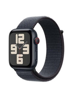 Apple Watch Se Gps  Cellular 44Mm Midnight Aluminium Case With Ink Sport Loop Black  - Image 1