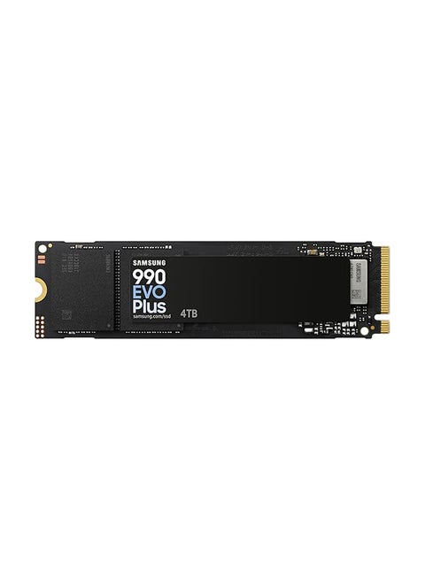 4 TB 990 EVO Plus NVMe M.2 SSD 4TB, PCIe 4.0 x4 / PCIe 5.0 x2, NVMe 2.0 (2280), 7250MB/s Read, 6300MB/s Write, Internal SSD for Gaming and Graphics Editing, MZ-V9S4T0BW 4 TB