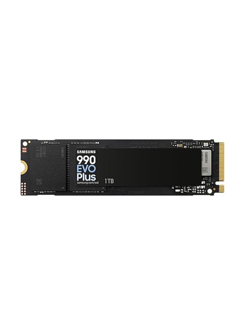 MZ-V9S1T0BW 990 EVO Plus SSD Internal 1TB PCIe Gen 4.0 x4 / 5.0 x2 NVMe 2.0 Memory Designed for Professional and Casual Gamers PC Compatible 1 TB