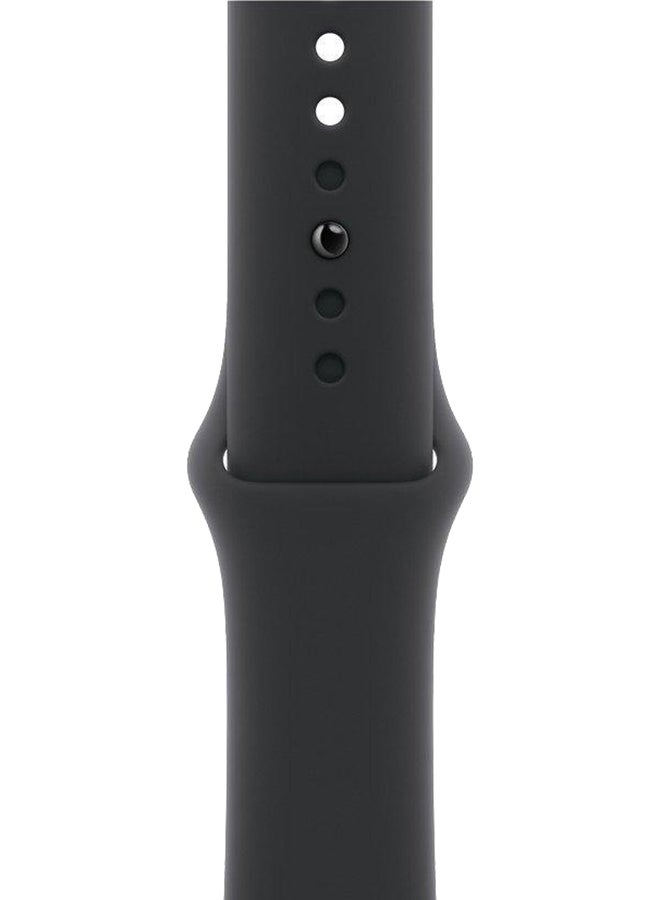 Apple - 46Mm Black Sport Band Sm White - Image 1