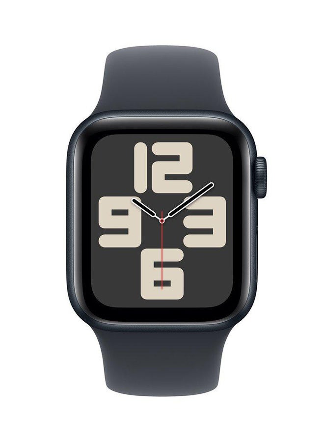 Apple - 46Mm Black Sport Band Sm White - Image 1