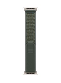 Apple 49Mm Green Trailloop Ml Natural Titanium Finish Black  - Image 1