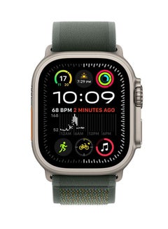 Apple 49Mm Green Trailloop Ml Natural Titanium Finish Black  - Image 3