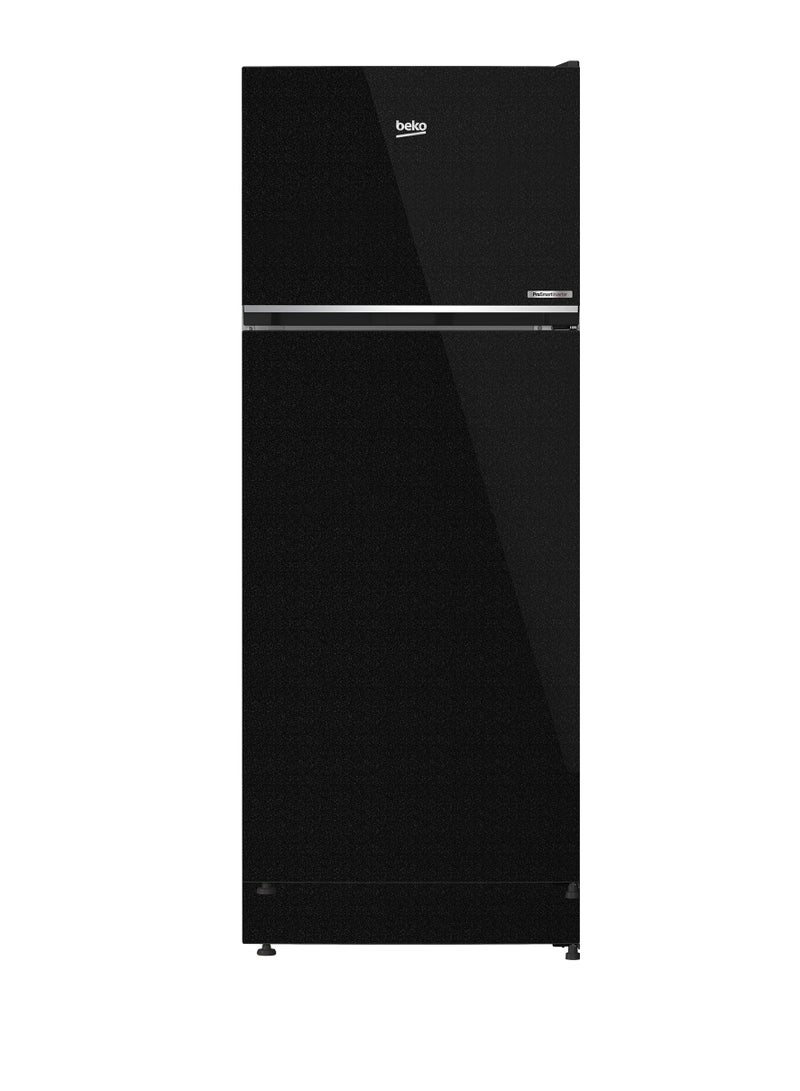 بيكو Refrigerator, 367 Liters, Top Freezer, Inverter, No Frost, 367 L RDNE420K02DXIPEGB Black  - Image 1