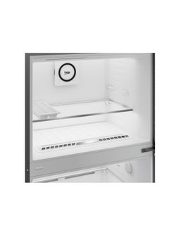 Beko Refrigerator, 367 Liters, Top Freezer, Inverter, No Frost, 367 L RDNE420K02DXIPEGB Black  - Image 4