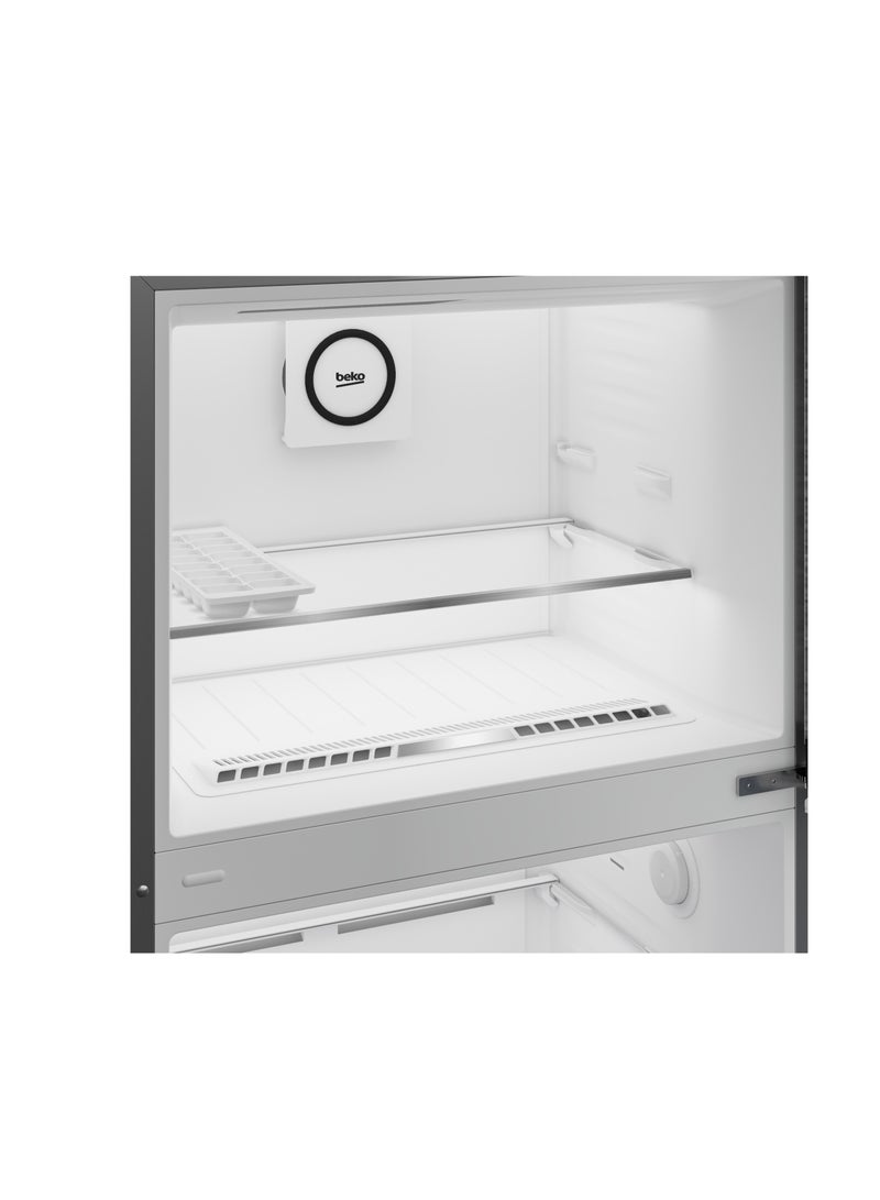 بيكو Refrigerator, 367 Liters, Top Freezer, Inverter, No Frost, 367 L RDNE420K02DXIPEGB Black  - Image 4