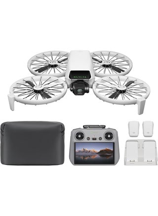 Flip Fly More Combo With RC 2 Screen Remote Controller, 4K UHD Camera Drone for Adults, Palm Takeoff, 3 Batteries for 93-Min Flight Time, MOIAT Certified-UAE Version with Official Warranty Support - pnsku/N70143427V/45/_/1737521135/efde9e0d-1da2-440b-ba7a-04d21a3fd340