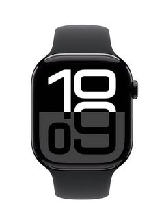 Apple Watch Series 10 Gps  Cellular 46Mm Jet Black Aluminium Case With Black Sport Band  Sm Black  - Image 2