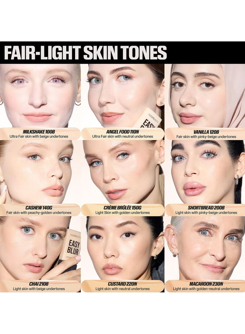 هدى بيوتي - Easy Blur Foundation 100B Milkshake - Image 1