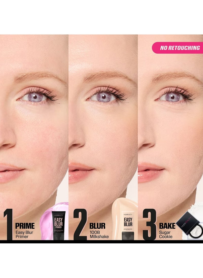 هدى بيوتي - Easy Blur Foundation 100B Milkshake - Image 1