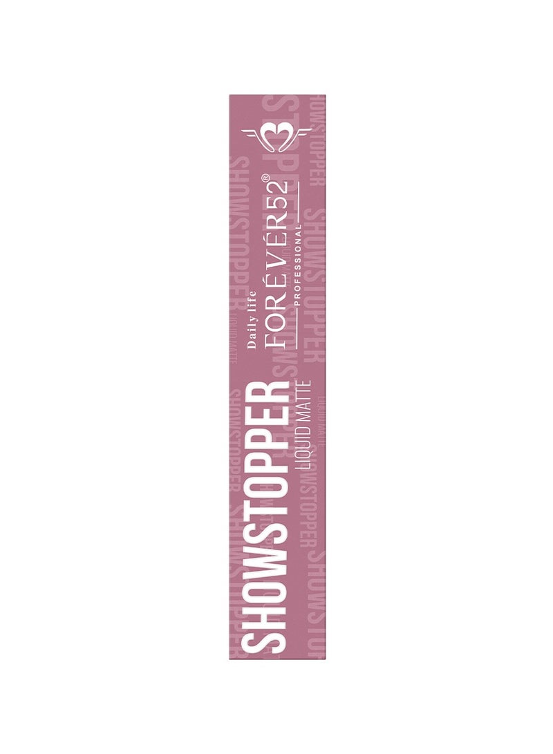 FOREVER52 Showstopper Liquid Matte Lipstick -SHW011 Peach Melody  - Image 3