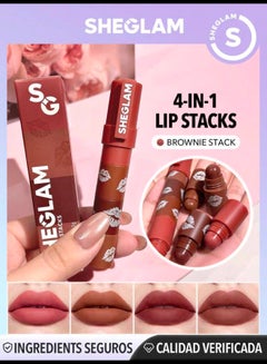 شيجلام Mega Lip Stacks Brownie Stack  - Image 1