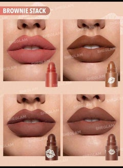 شيجلام Mega Lip Stacks Brownie Stack  - Image 3