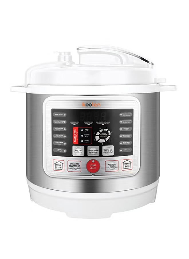 كولن Pressure Cooker - 8 L 1500 W 816106001 White/Grey  - Image 2