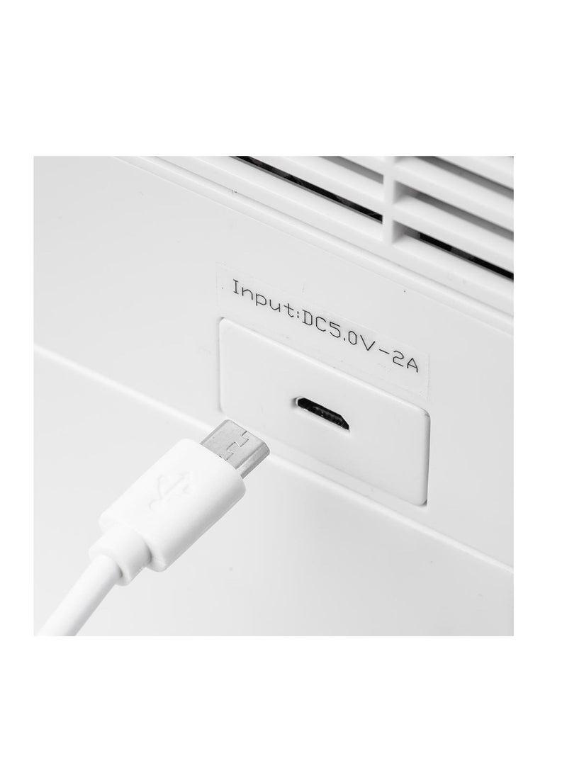 AL RIMAYA Al Rimaya Portable Air Cooler White 17 x 15 x 32cm - Image 3