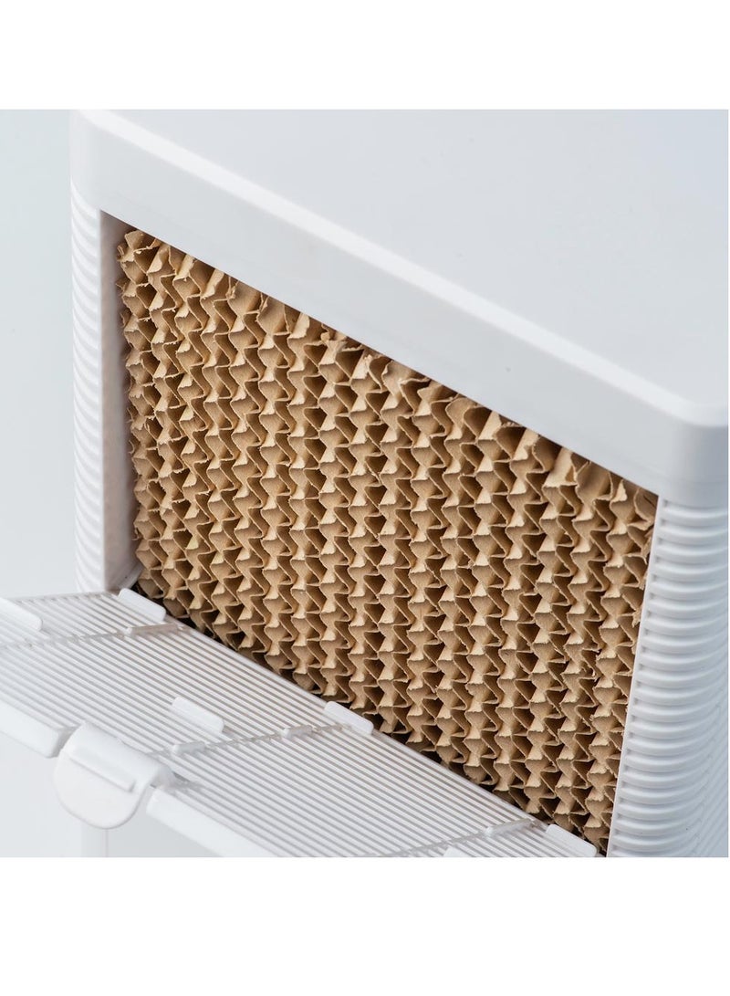 AL RIMAYA Al Rimaya Portable Air Cooler White 17 x 15 x 32cm - Image 5