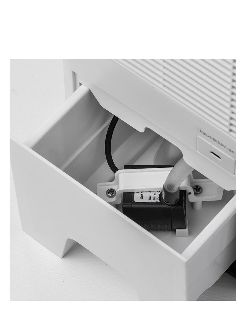 AL RIMAYA Al Rimaya Portable Air Cooler White 17 x 15 x 32cm - Image 4