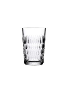 Pasabahce Pasabahce 6 Piece Rain Water Glass Set 350ml-Turkey Made Clear  - Image 2