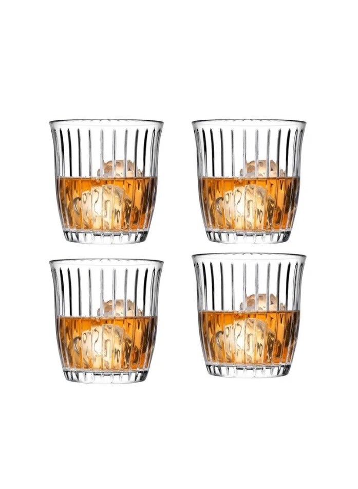 Pasabahce Pasabahce Joy 4 Piece Glasses, 290 ml Set – Turkey Made Clear  - Image 1