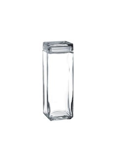 Pasabahce Pasabahce Spaghetti Glass Jar Landmark with Airtight Glass Lid 2750ml -Turkey Made Clear  - Image 2