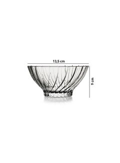 Pasabahce Pasabahce BOUQUET GLASS BOWL 4/1 – 13.8 cm 455 mL Clear  - Image 3