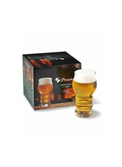 Pasabahce 4 Piece Pasabahce Craft Ale Lage Glasses Set – 435ml-Turkey Made Clear  - Image 5