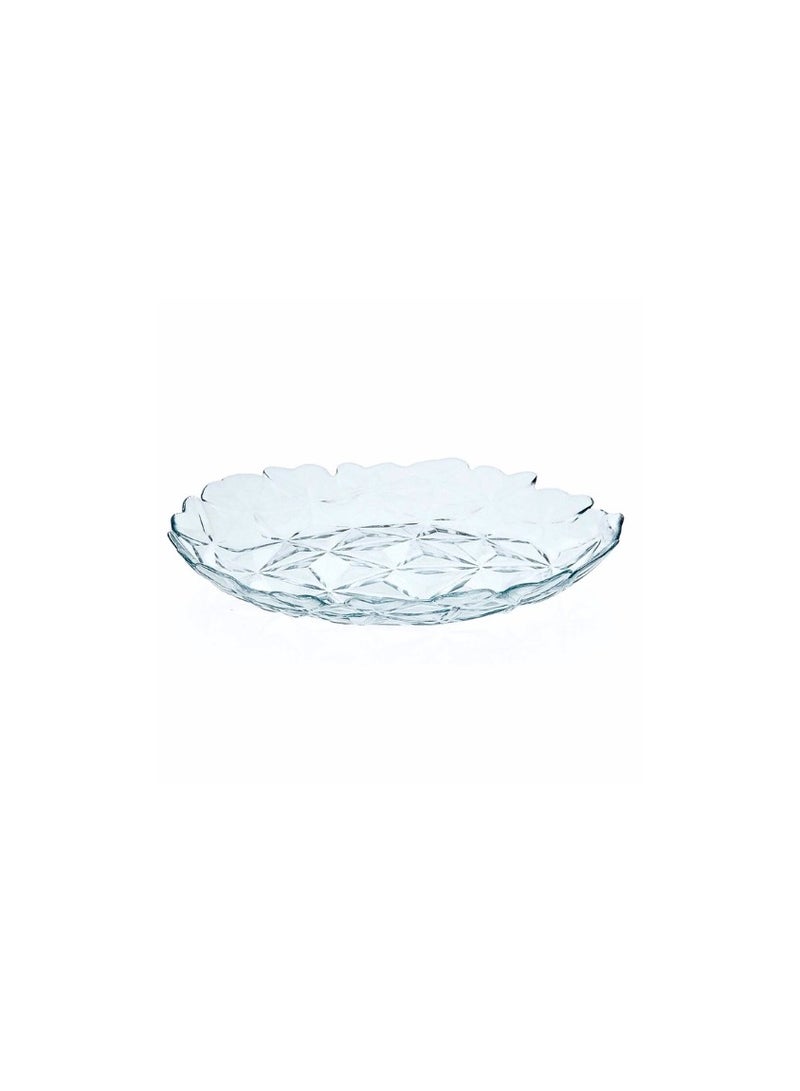 باساباتشي Pasabahce Oval Plate Estrella- 25x33cm-Turkey Made Clear  - Image 1