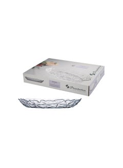 Pasabahce Pasabahce Oval Plate Estrella- 25x33cm-Turkey Made Clear  - Image 3