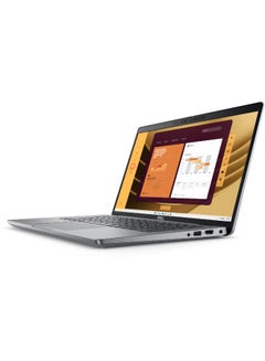 DELL Latitude 5450 Laptop With 14 Inch Full HD Display, Core i5-1335U Processor/8GB RAM DDR5/ 512GB SSD/DOS(Without Windows)/Intel Iris Xe Graphics/ English/Arabic Black  - Image 2