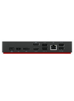Lenovo ThinkPad Universal Wired Docking Station/Port, USB-C 3.0 (3.1 Gen 1) 40AY0090UK | Black  - Image 4
