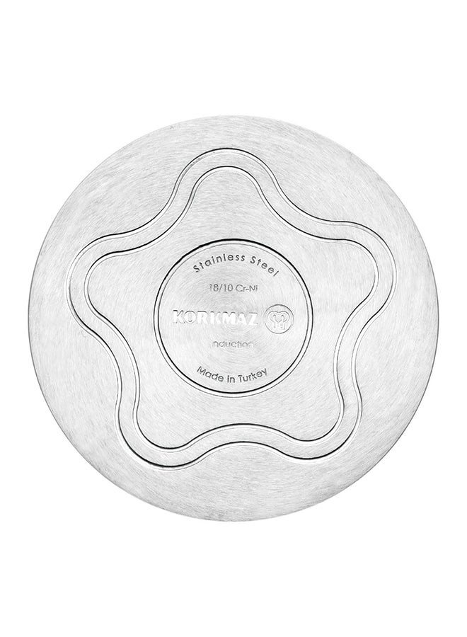 Korkmaz Korkmaz Astra 2 Milkpan 14 X 14 Cm 2.0 Ltr Silver  - Image 4