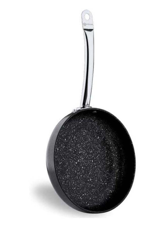 كوركماز مقلاة برو لاين نيرو 24X4.7 سم/1.5 لتر | مقلاة غير لاصقة مطلية بالجرانيت | مقلاة متوافقة مع الحث | سوداء - KA2832 - Image 2