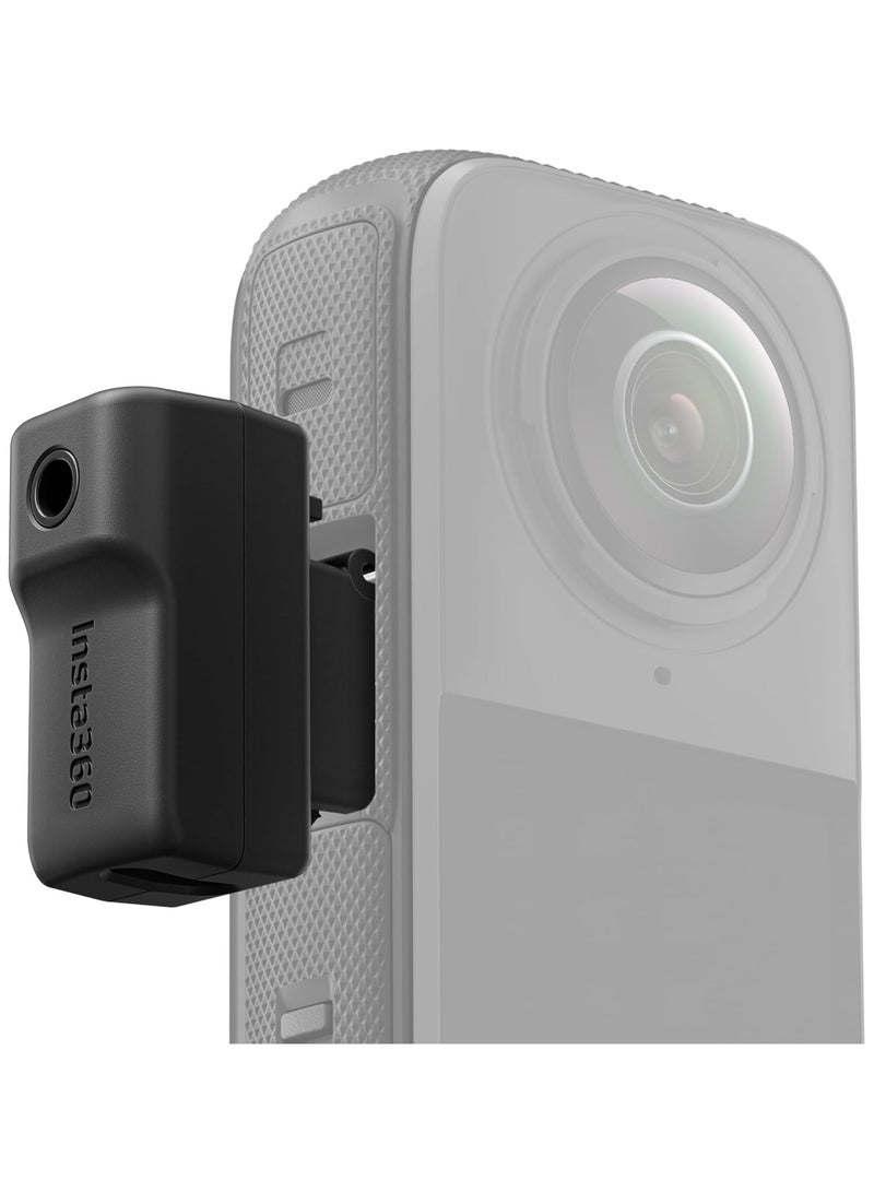 Insta360 X4 Mic Adapter for insta360 X4 Accessories, External Microphones Type C and 3.5mm Audio Ports Compatible with Insta 360 X4 Mic Adapter X4 Mic Adapter  - Image 5