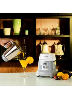 KRYPTON 3 In 1 Mixer Grinder With Stainless Steel Blades & Unbreakable Lids, 550 W KNB6192 Grey  - Image 3