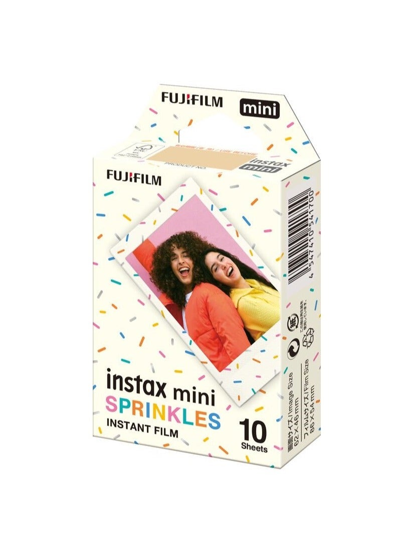 FUJIFILM Fujifilm instax mini film Sprinkles (10 sheets) muilticolor  - Image 2
