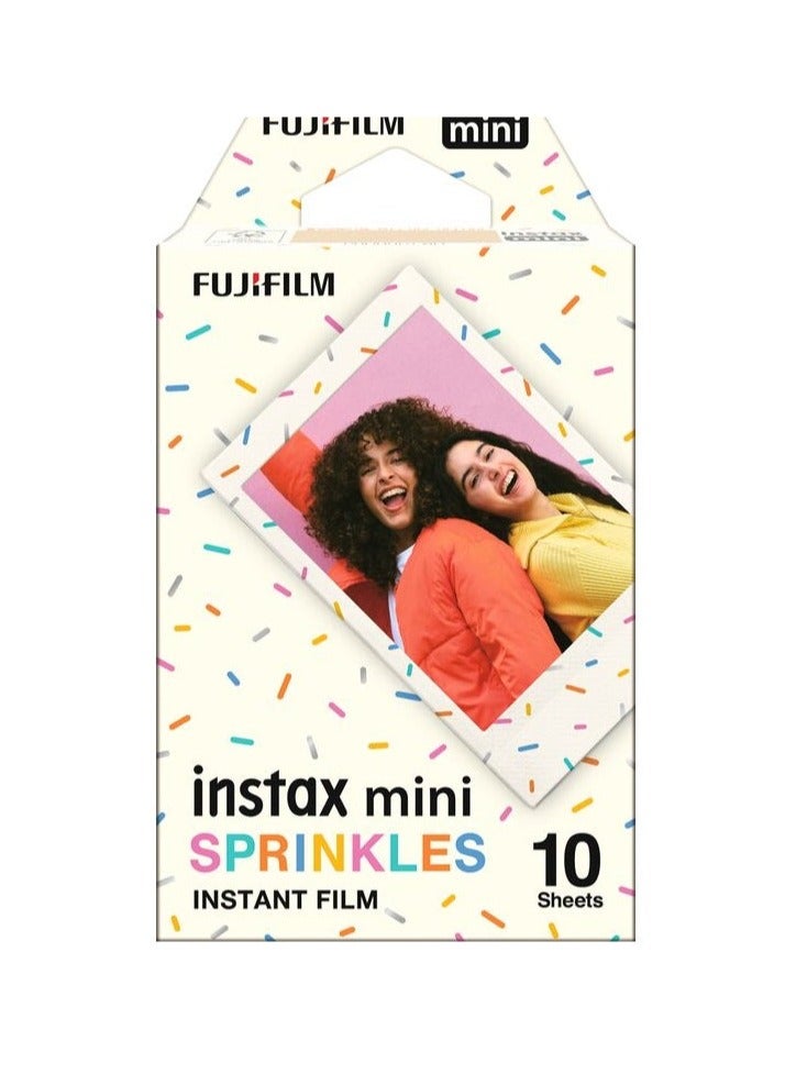 FUJIFILM Fujifilm instax mini film Sprinkles (10 sheets) muilticolor  - Image 1