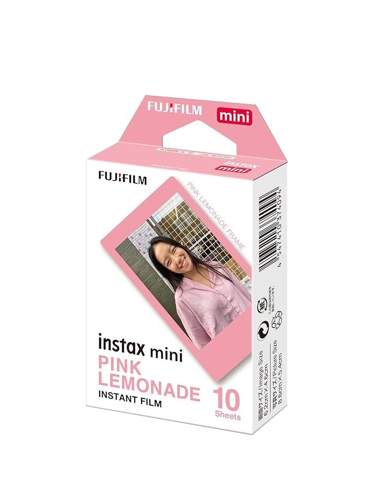 FUJIFILM Fujifilm Instax Mini Pink Lemonade Film - 10 Exposures Pink Lemonade  - Image 2