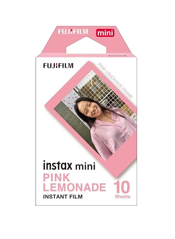 FUJIFILM Fujifilm Instax Mini Pink Lemonade Film - 10 Exposures Pink Lemonade  - Image 1