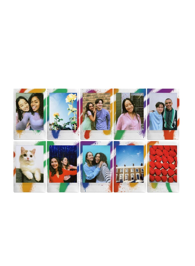 فوجي فيلم Fujifilm Instax Mini Spray Art Film - 10 Exposures Spray Art  - Image 3
