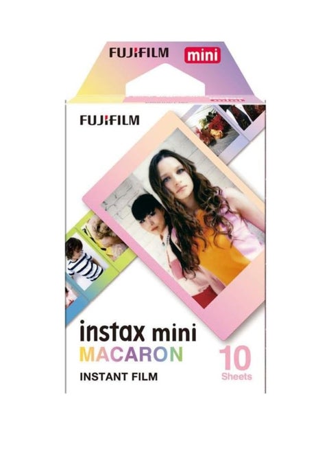 Fujifilm Instax Mini Macaron Film - 10 Exposures MUilticolor