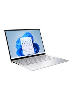 ASUS Zenbook UX3402V 14 Laptop With 14-Inch OLED Touch Display, Core i9-13900H Processr/16GB RAM/1TB SSD/Intel Iris Xe Graphics/Windows 11 Home English/Arabic Foggy Silver  - Image 2