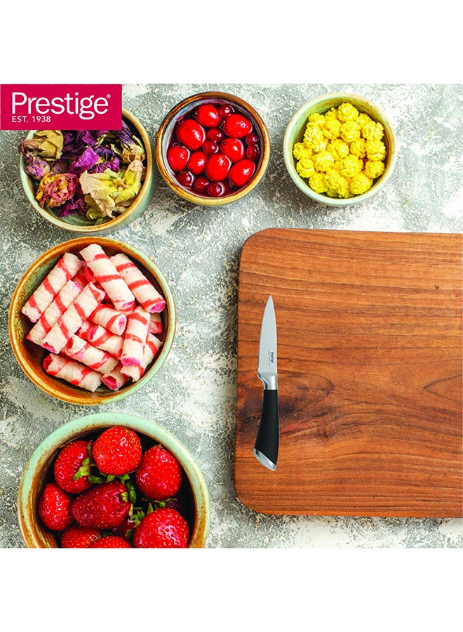 برستيج Prestige Deko 3.5" (8.5 Cm) Paring Knife | Rust Free Stainless Steel Blade - Pr57546 Silver  - Image 3