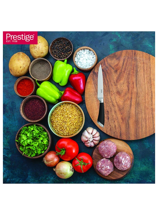 برستيج Prestige Deko 5" (12.5 Cm) Utility Knife | Rust Free Stainless Steel Blade - Pr57544 Silver - Image 3