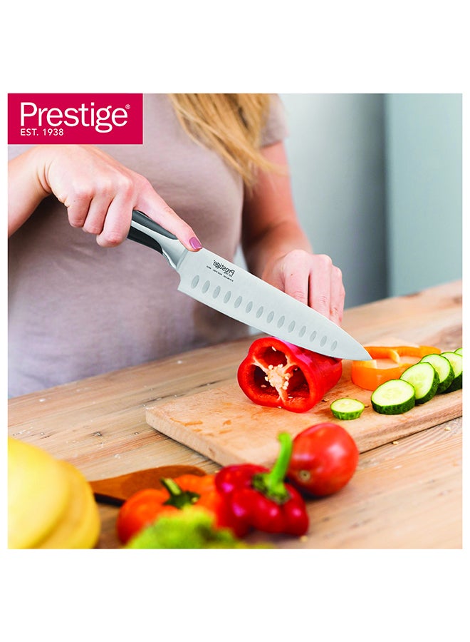 برستيج Prestige Ultimate 5" (12.5 Cm) Utility Knife | Rust Free Stainless Steel Blade - Pr57552 Silver - Image 3