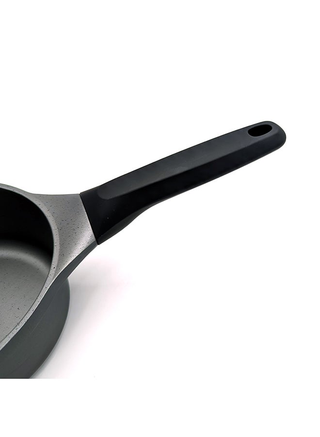 برستيج Prestige Essential Cast Aluminum Cookware Black 16 Cm Saucepan With Glass Lid | Non-Stick Induction-Based Sauce Pan With Lids Black 16 cmcm  - Image 2