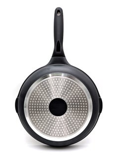 برستيج Prestige Essential Cast Aluminum Black 28Cm Wok With Glass Lid | Non Stick Induction-Based Wok Pan With Lid Black 28Cmcm  - Image 3