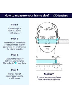 Lenskart Blu Unisex Round Eyeglasses - LB E14792 - Lens Size: 49 Mm  - Image 5
