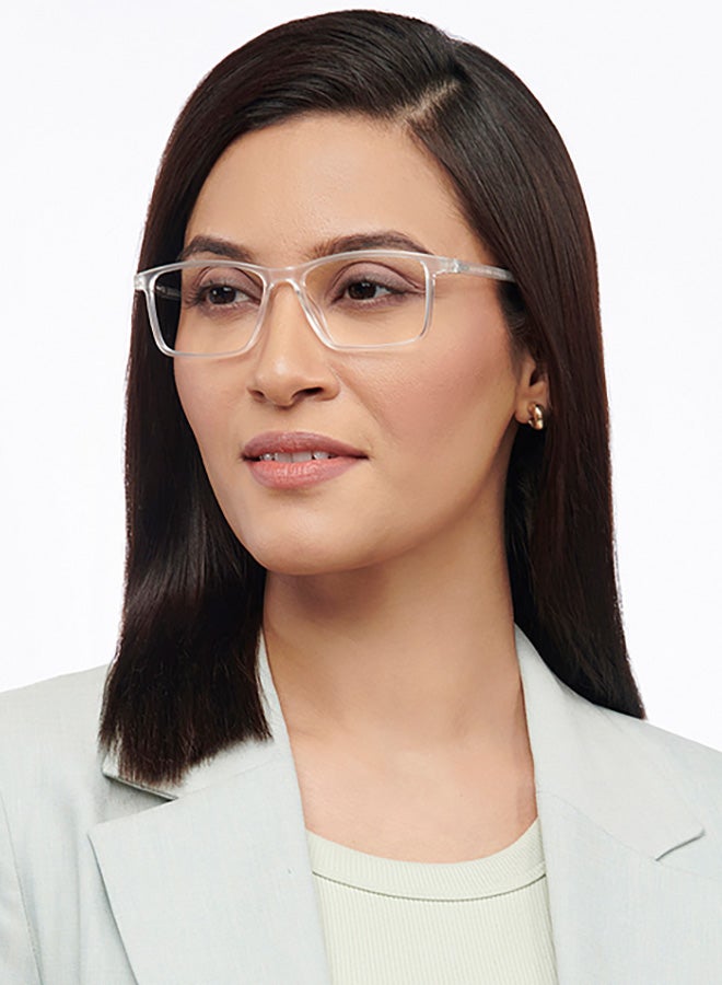 Unisex Rectangular Eyeglasses - LB E14270 - Lens Size: 52 Mm
