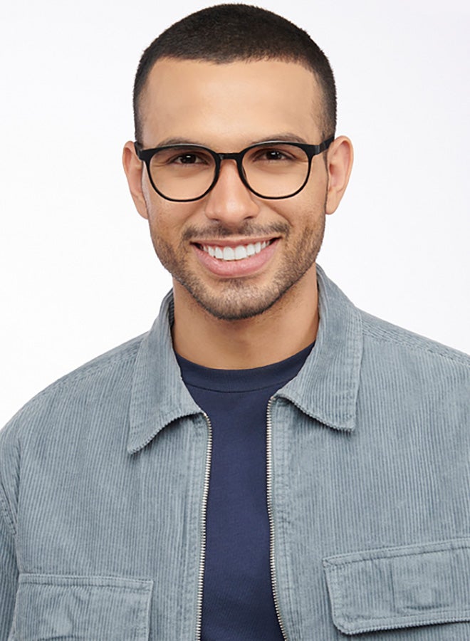 Lenskart Blu Unisex Round Eyeglasses - LB E14061 - Lens Size: 52 Mm  - Image 2